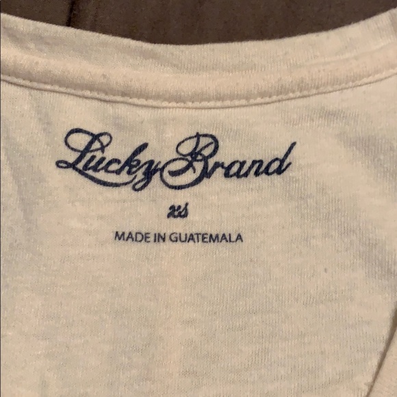 Lucky Brand super cute tank top! Great fabric - Picture 2 of 8